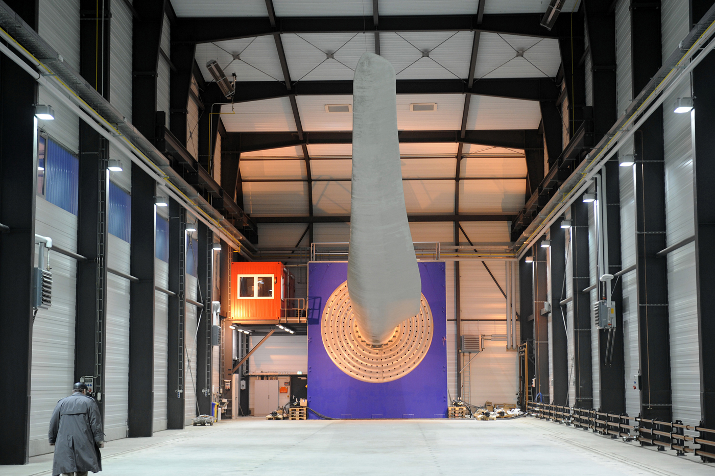 Picture: Test of rotor blades