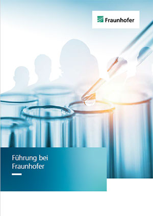 Titelmotiv Broschüre  Führung bei Fraunhofer
