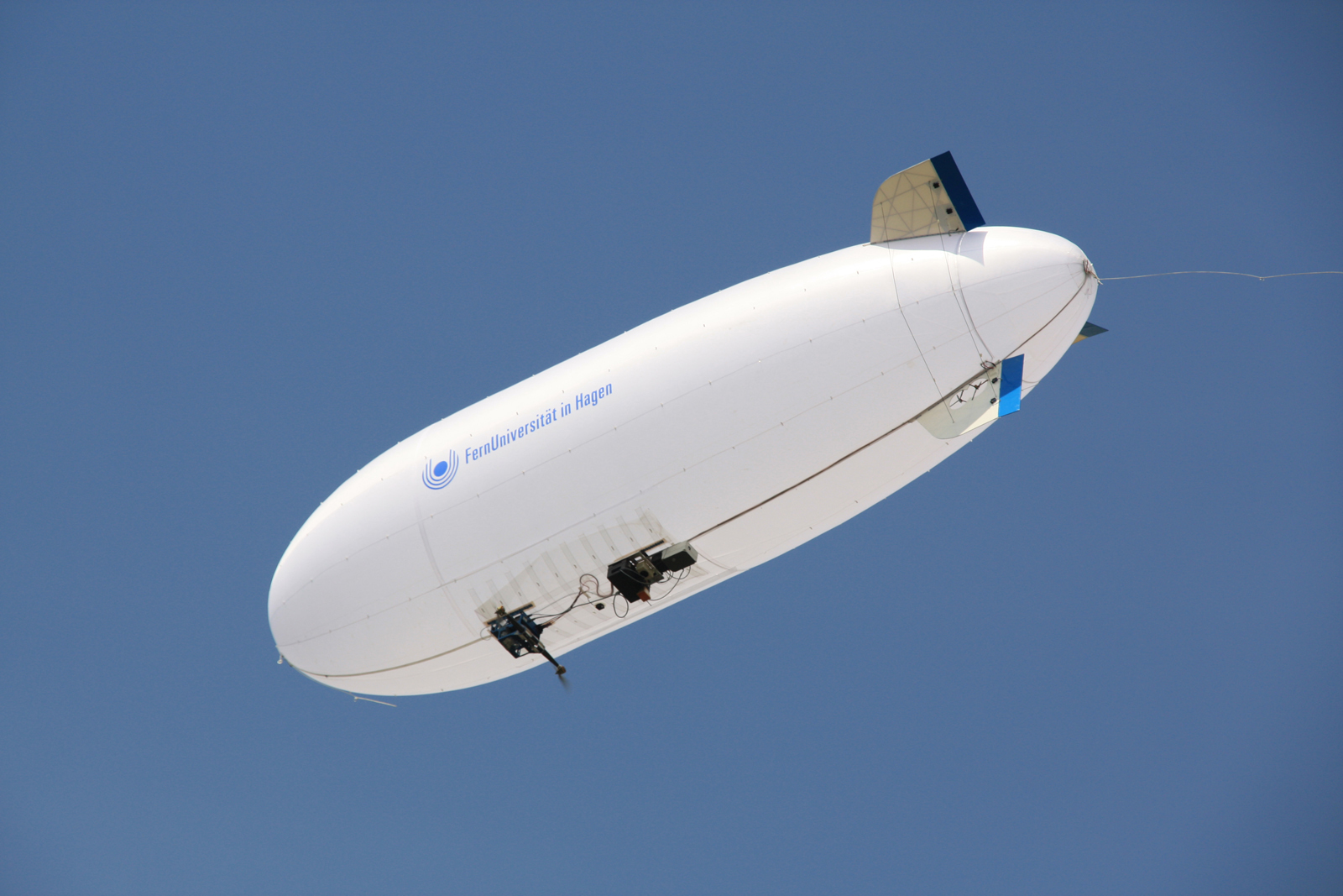 Image: Radiometer mounted on an airship