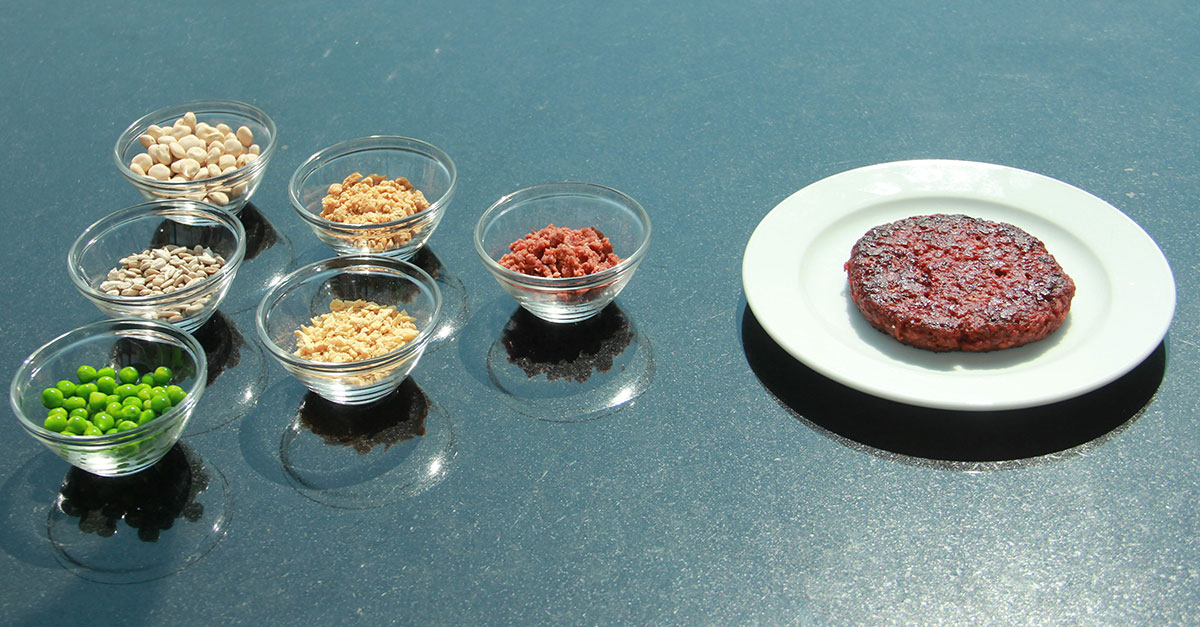 "Fleischalternative Burger"