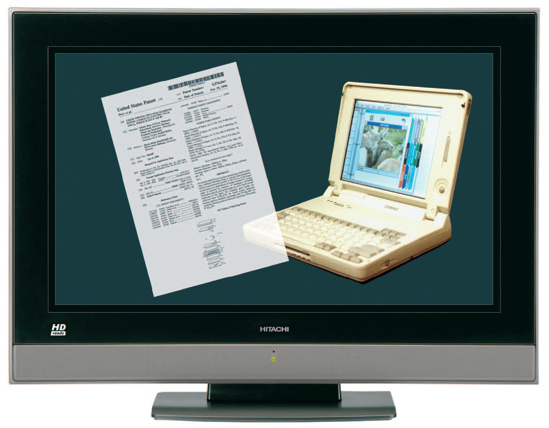 Patentschrift zur Erfindungsmeldung der In-Plane-Switching-Technologie, angezeigt auf LC-Displays. 