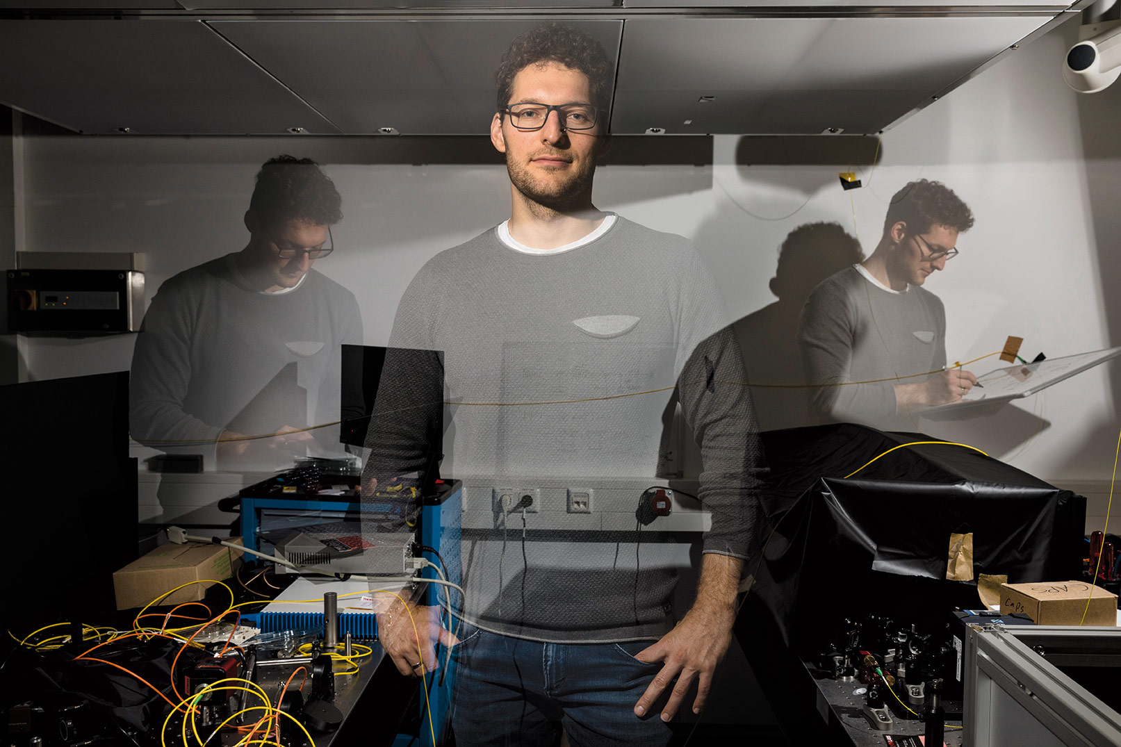 Dr. Markus Gräfe und sein Team arbeiten mit verschränkten Photonen, um Unsichtbares sichtbar zu machen.