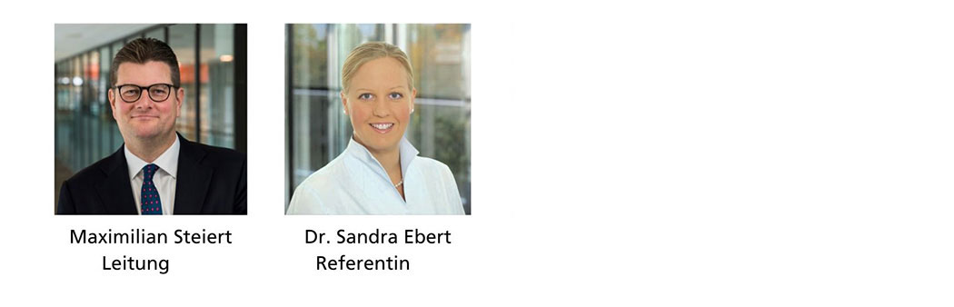 Team Öffentlicher Sektor: Maximilian Steiert und Dr. Sandra Ebert