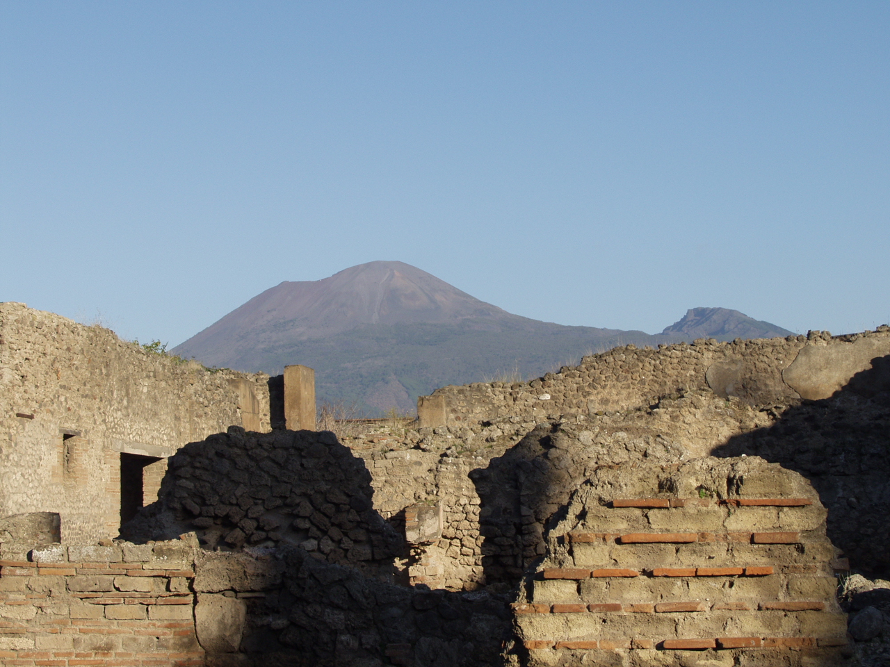 Pompeji und der Vesuv