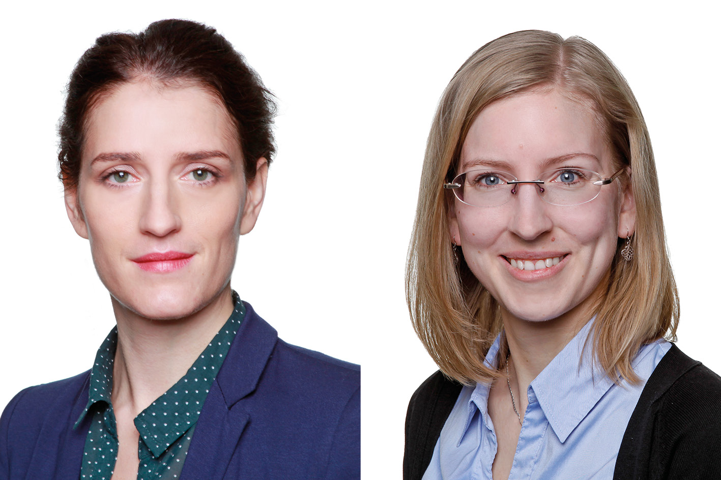 Dr. Henrike Stephani und Dr. Elisabeth Leoff vom Fraunhofer ITWM