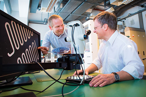 Dr. Björn Gojdka und Dr. Thomas Lisec Dr. Thomas Lisec und Dr. Björn Gojdka