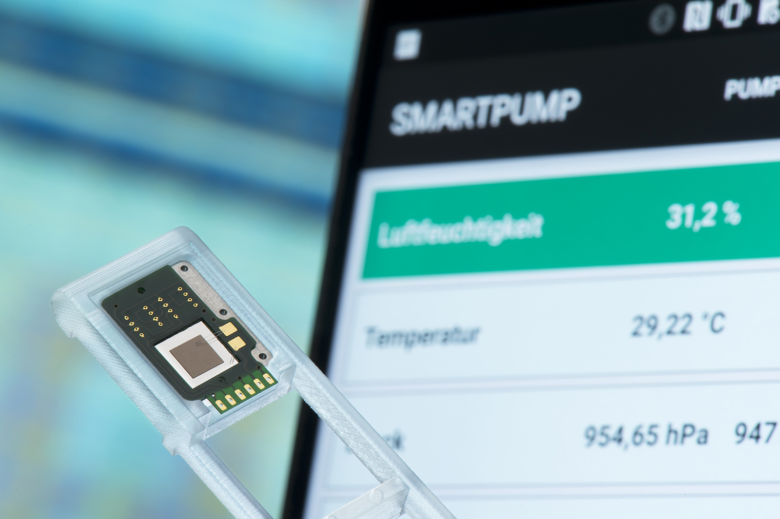 Gerade einmal 25 Quadratmillimeter misst die derzeit weltweit kleinste Mikromembranpumpe.
