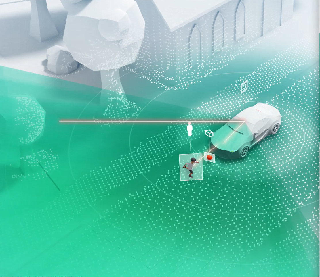 Die in LiDAR-Sensoren eingesetzten MEMS-Scanner des Fraunhofer IPMS ermöglichen Fahrzeugen die dreidimensionale Wahrnehmung der Umgebung.