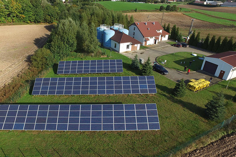 Microgrid-Demonstrationsanlage in Puńsk.