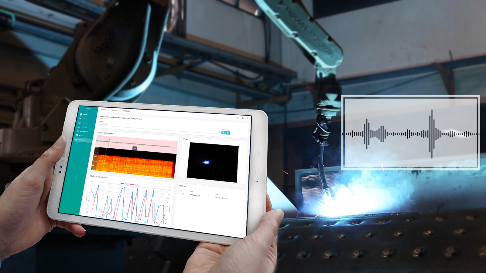 Das neue Software-Framework IDMT-ISAAC des Fraunhofer IDMT liefert KI-basierte Audioanalyse-Werkzeuge, welche auch von Anwendern ohne KI-Expertenwissen genutzt werden können. Angepasst an spezifische Produktionsprozesse und Anforderungen im eigenen Unternehmen, können die Nutzer ihre Qualitätssicherung durch die Analyse von Audiodaten erweitern und optimieren.