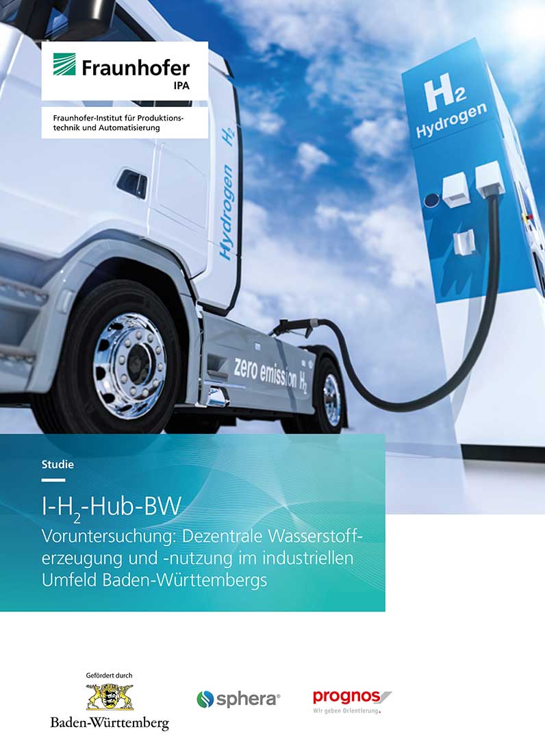 Grüner Wasserstoff hat das Potenzial, den Energiebedarf von Industrie und Schwerverkehr regional zu decken. Das belegt die Studie »Industrielle Wasserstoff-Hubs in Baden-Württemberg«.