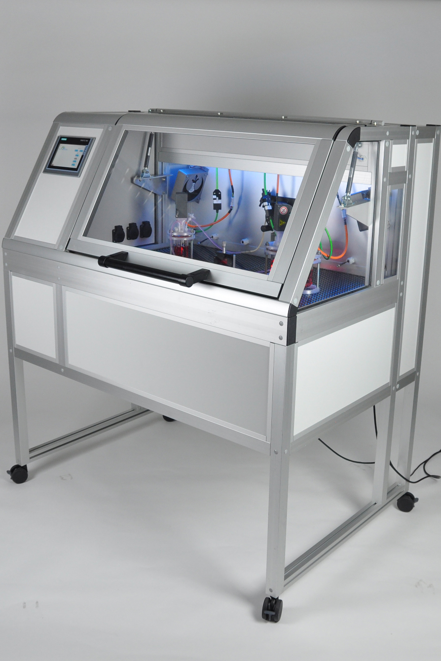 Das modulare, funktional erweiterbare Inkubatorsystem mit den integrierten Bioreaktoren