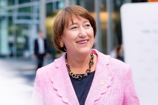 Als Senatsvorsitzende wiedergewählt: Hildegard Müller, Präsidentin des Verbands der Automobilindustrie (VDA)
