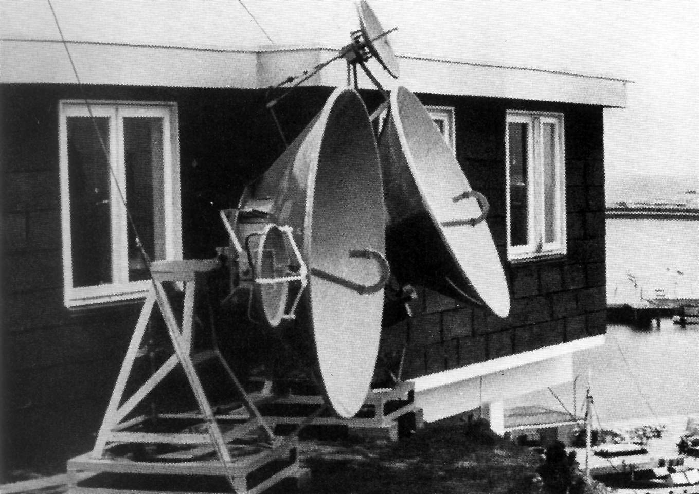 Institut für Radiometeorologie und Maritime Meteorologie IRM in Hamburg, 1963.