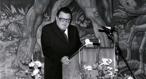 Fraunhofer-Festveranstaltung 1979 - Bayer. Ministerpräsident Franz-Josef Strauß