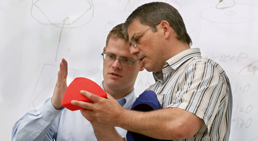 Joseph-von-Fraunhofer-Preis 2009: Dr. Anton Winterfeld und Dr. Peter Klein vom Fraunhofer ITWM