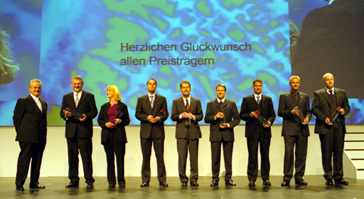 Verleihung der Wissenschaftspreise 2003 in Duisburg