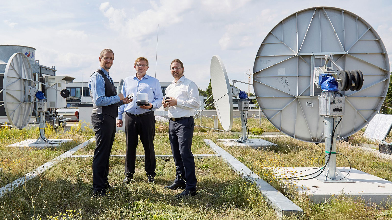 Dr. Wolfgang Felber, Dr. Günter Rohmer und Alexander Rügamer (v.l.n.r.).