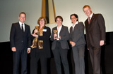 Elisabeth Ewen (Mitte) freute sich über den Randstad Award 2010
