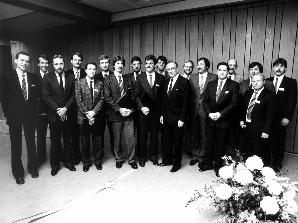 Award ceremony of the Joseph von Fraunhofer Awards at the Annual Meeting 1988 in Aachen