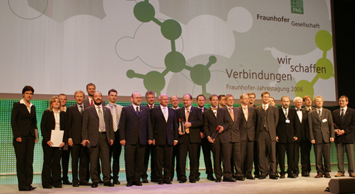 Presentation of the Fraunhofer Science Awards 2006 in Bremen.