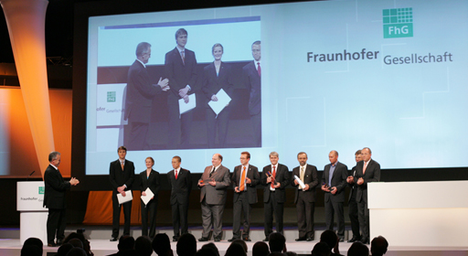 Fraunhofer Prize ceremony 2005 in Magdeburg