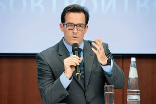 Dr. Volker Treier, DIHK-Außenwirtschaftschef, beim 16. Exportkontrolltag in Berlin