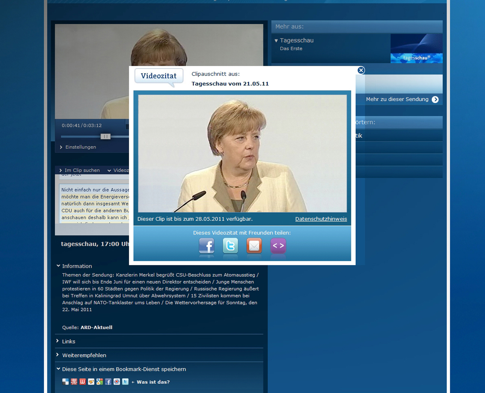Picture: ARD Mediathek's screenshot