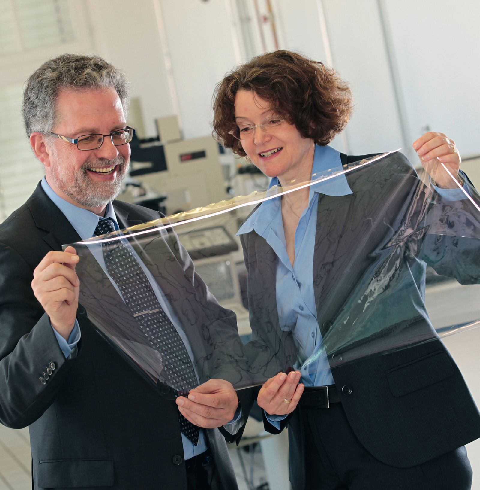 Image: Dr. Sabine Amberg-Schwab and Dr. Klaus Noller