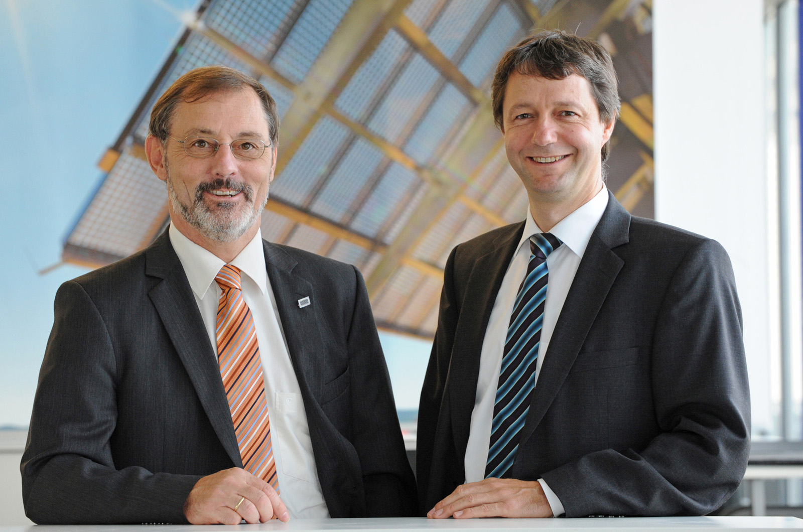 Picture: Dr. Andreas Bett with Hansjörg Lerchenmüller