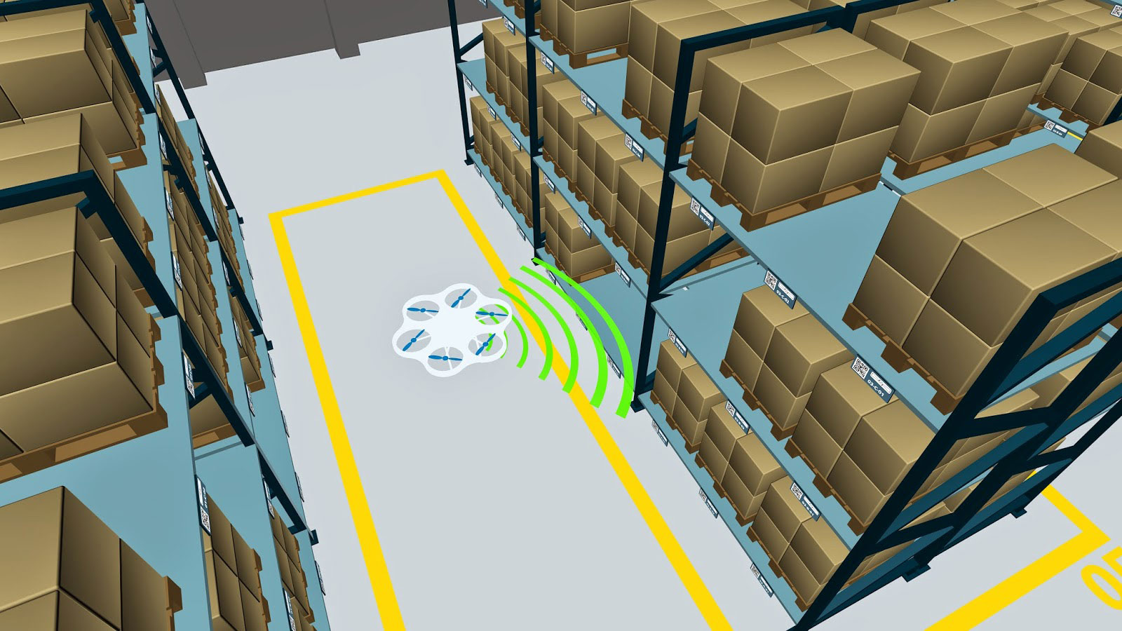The flying inventory assistant