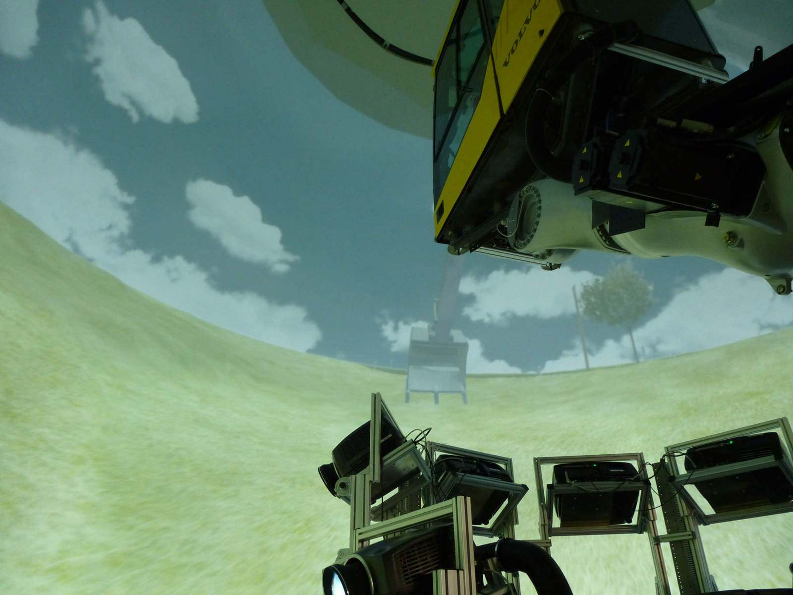 Interaktiver Simulator für Fahrzeuglenker
