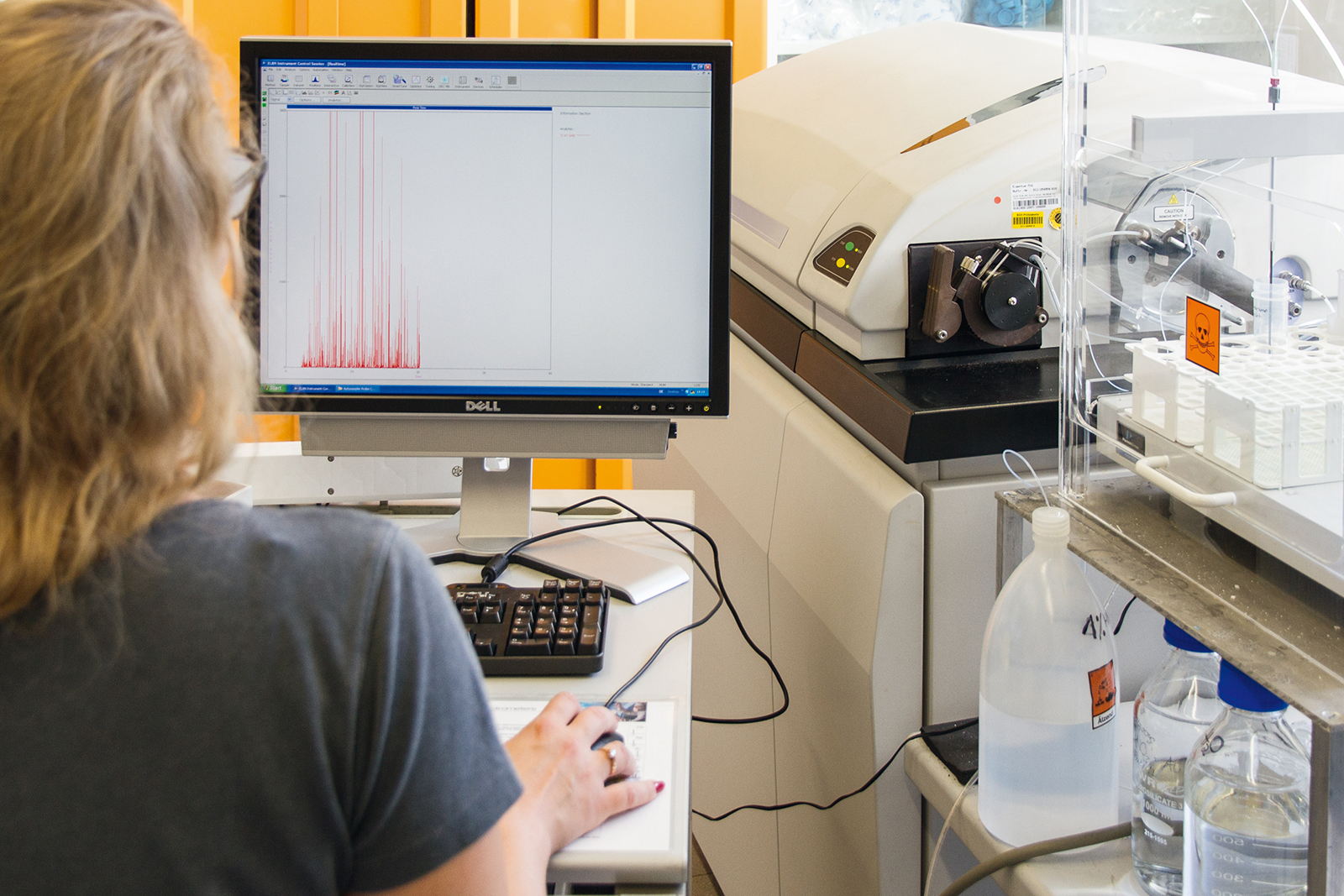 Proving nanoparticles in sunscreen products