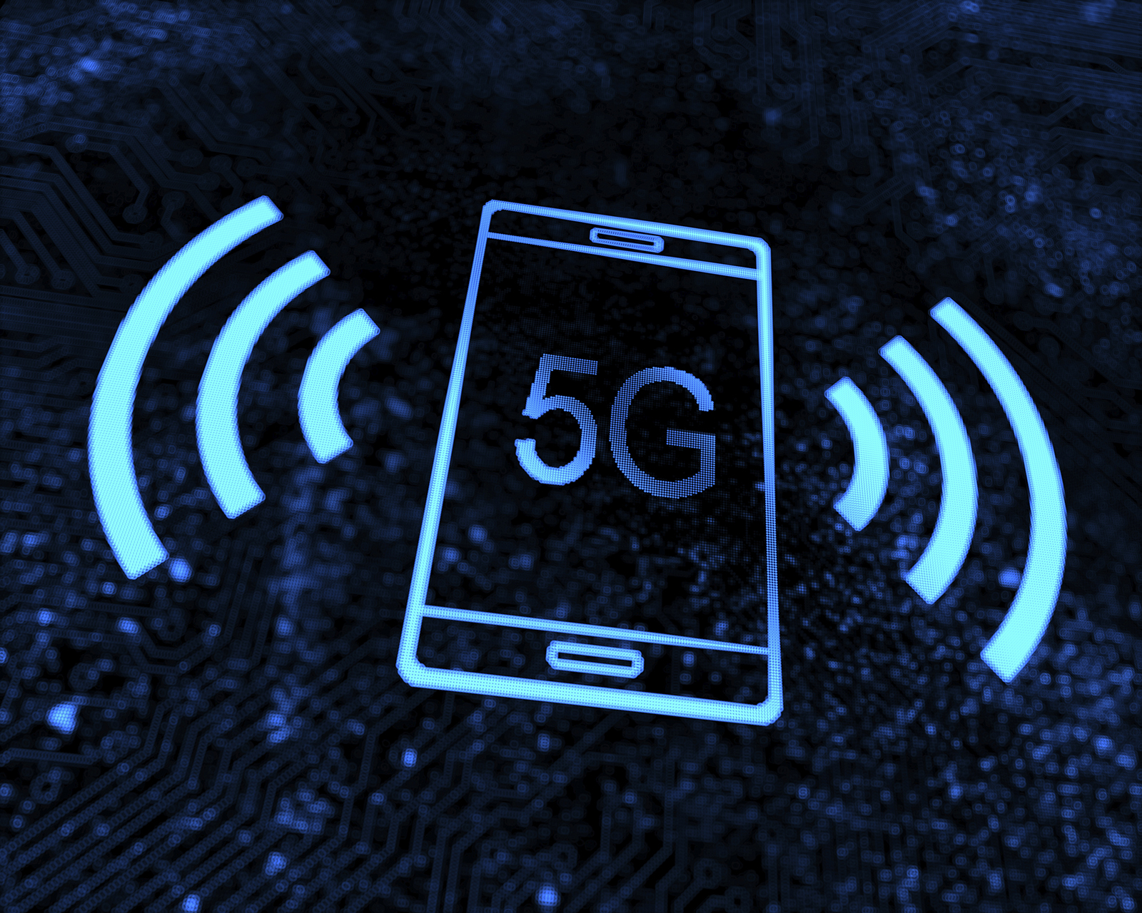 The 5G wireless communications standard is a key technology for Industrie 4.0.
