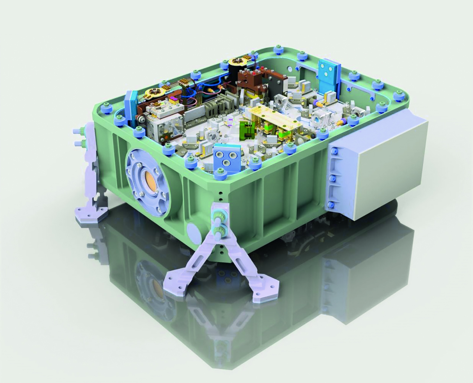 The LiDAR system for the MERLIN mission incorporates all components from the pump laser to the frequency conversion in a particularly compact design suitable for space operation.