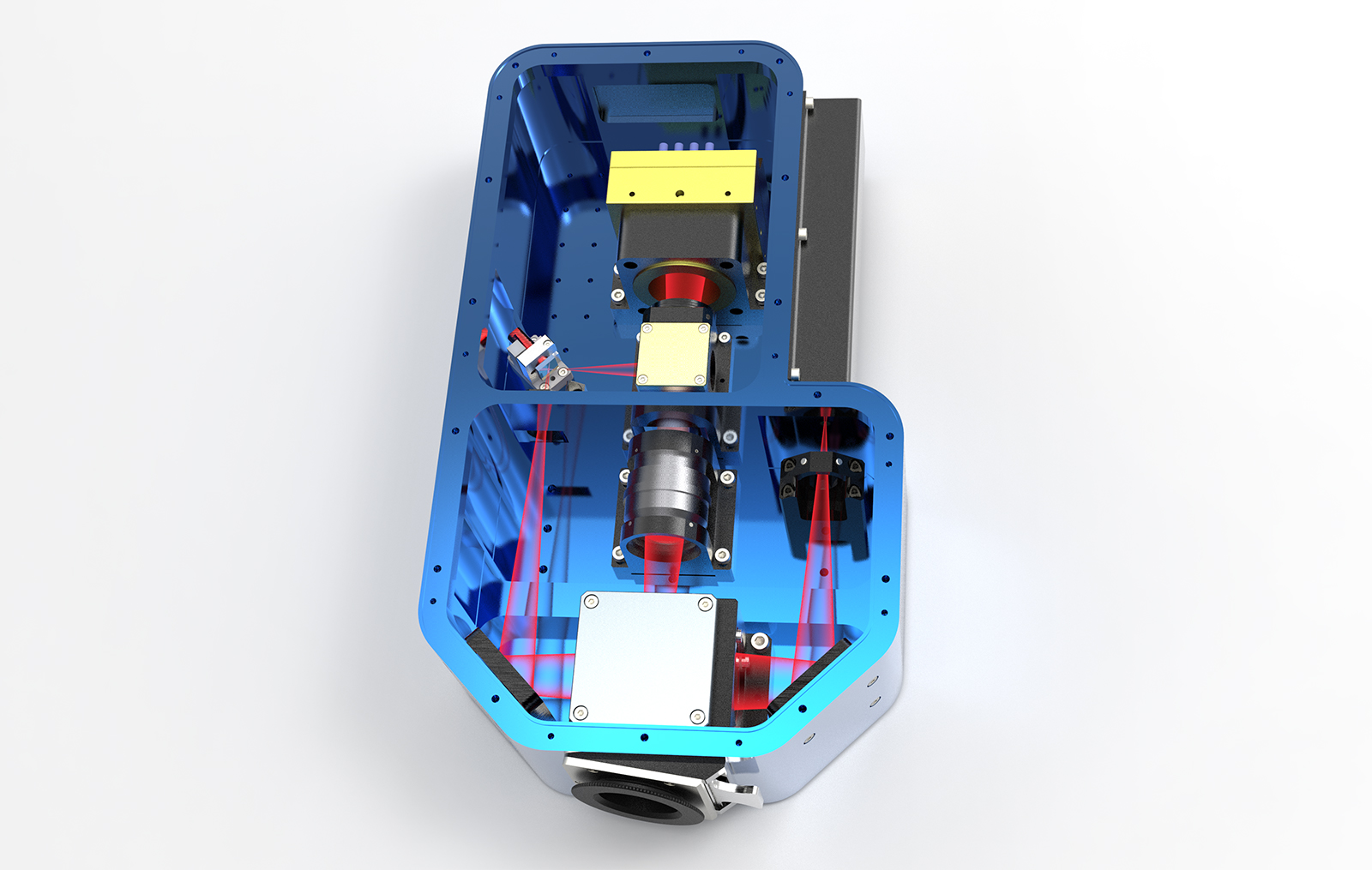 The system can measure centimeter-sized rough objects in fractions of a second with micrometer accuracy - even under disturbances, such as vibrations.