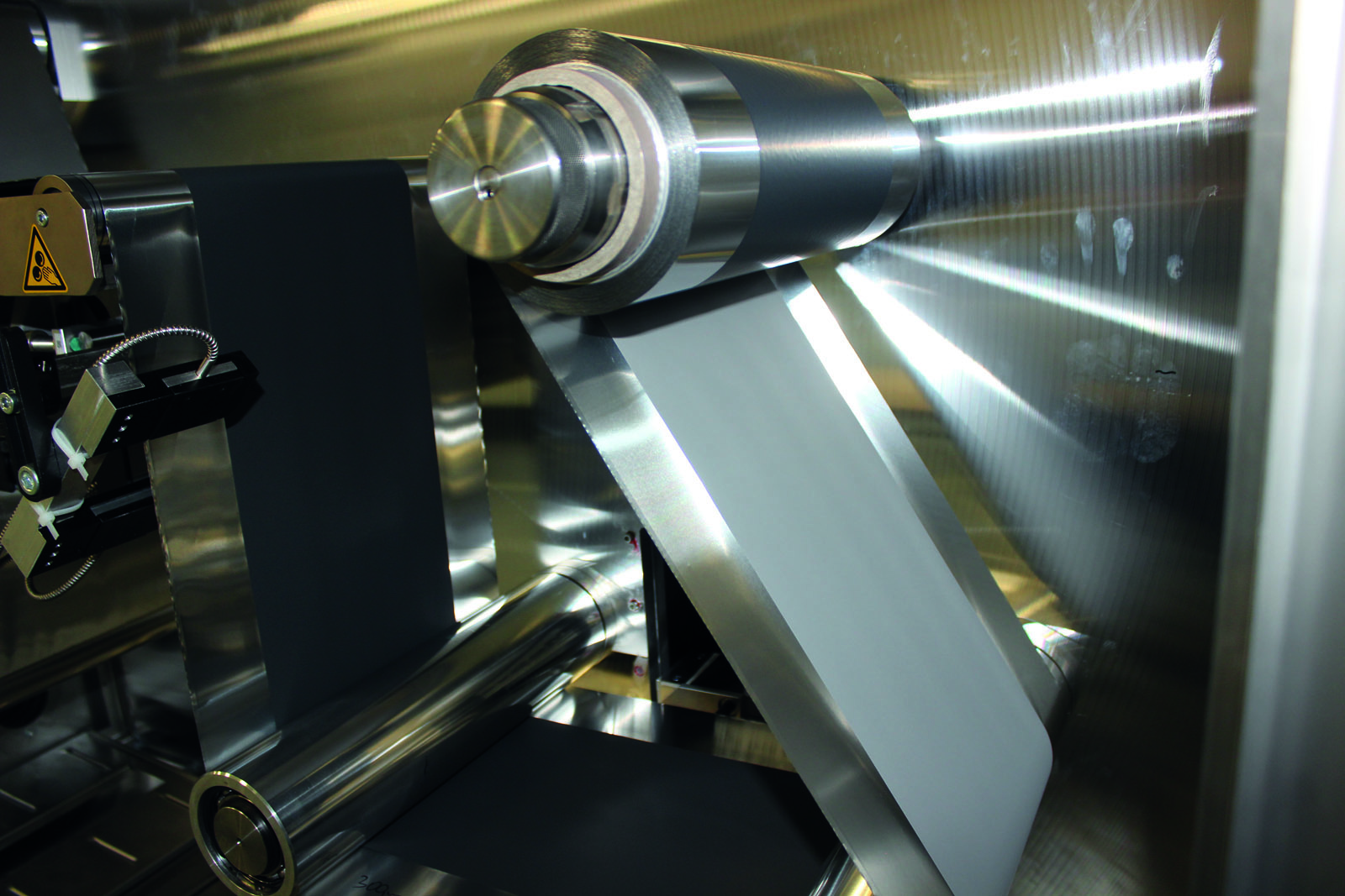 Production of the bipolar electrode on a pilot scale.