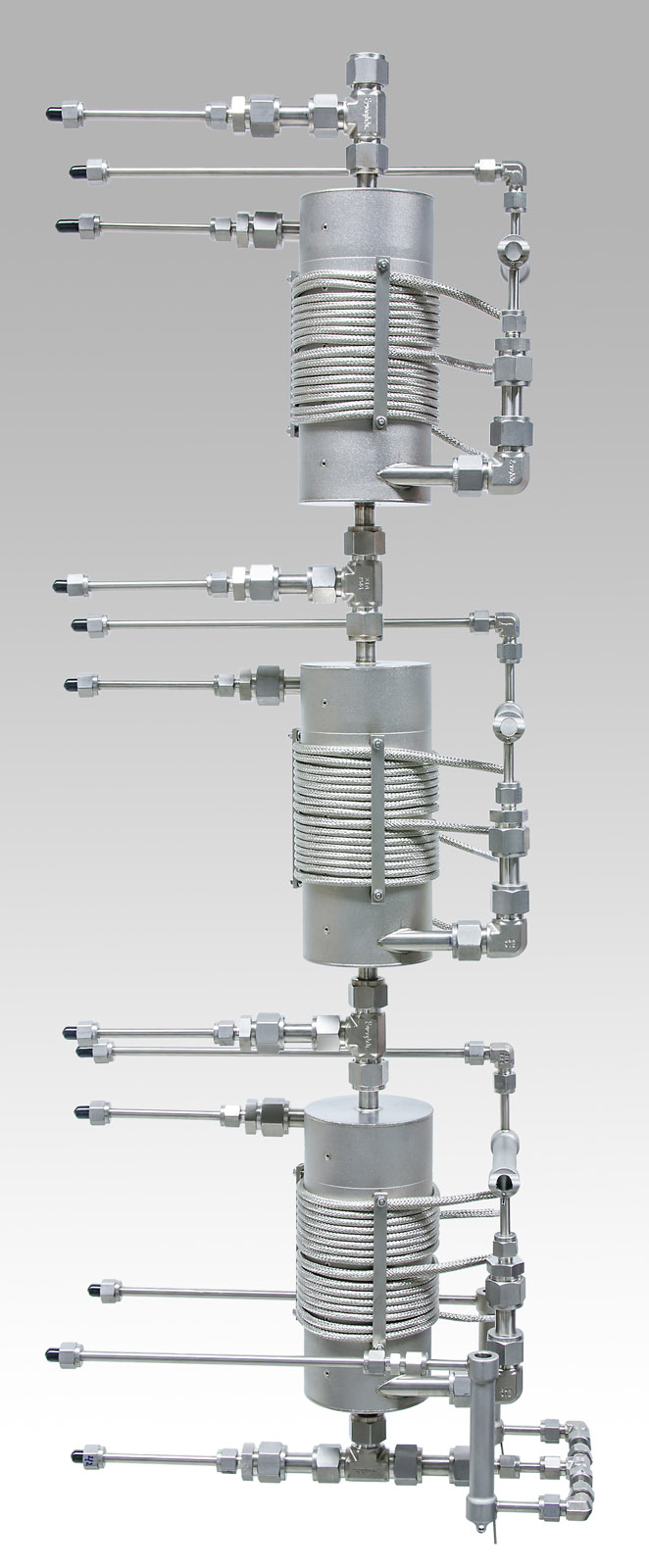 BIOGO high-pressure reactors for heterogeneous gas phase catalysis.