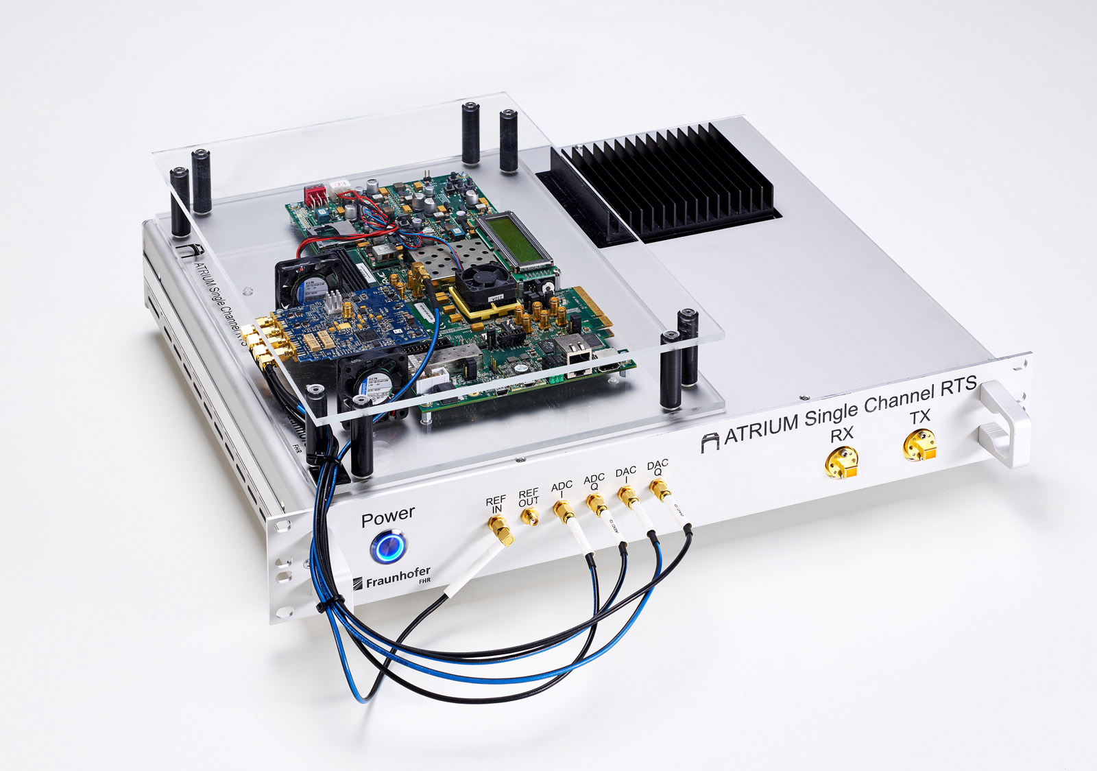 Single-channel version of the ATRIUM radar target simulator.