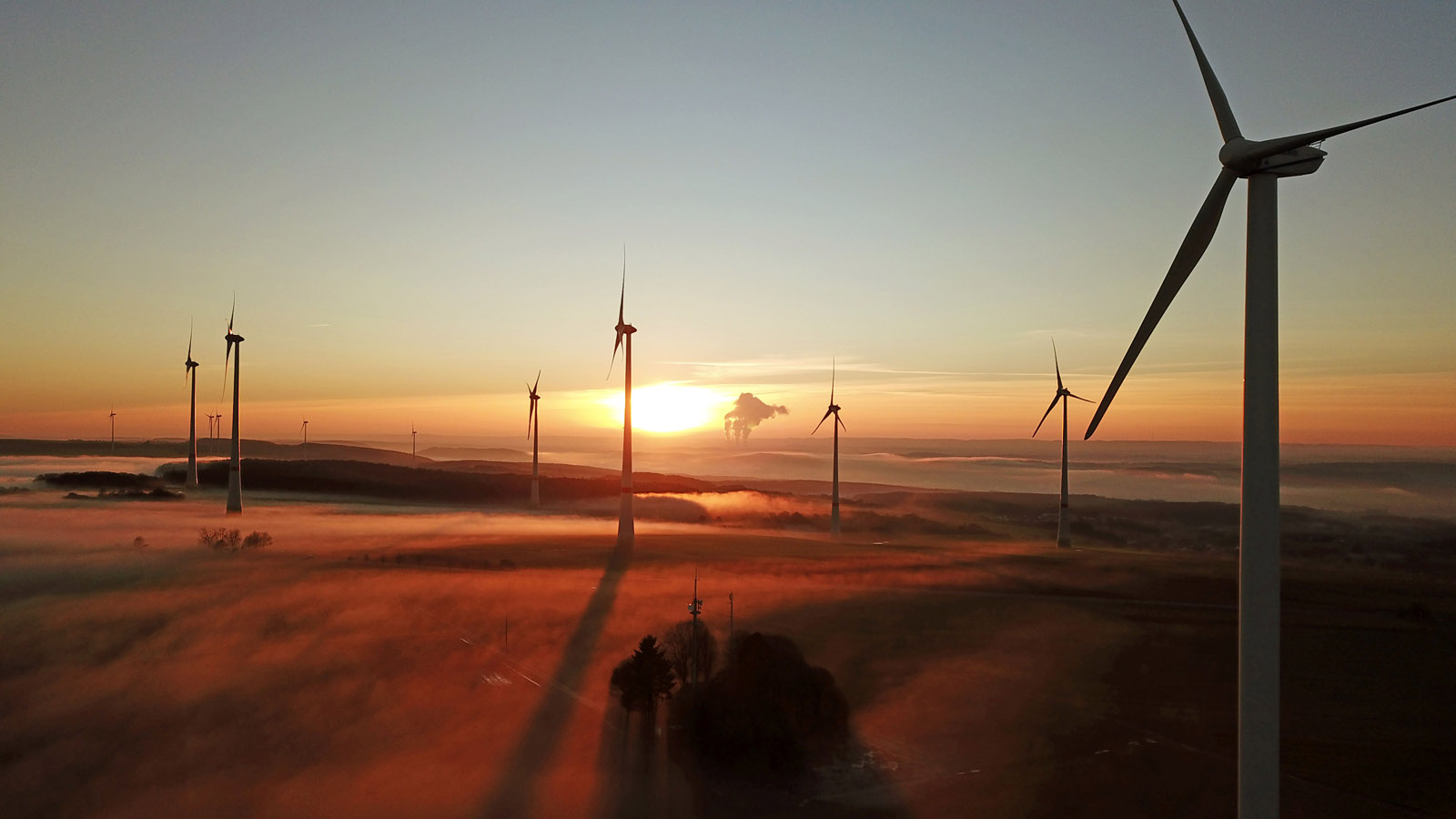 Around 20 percent of electricity in Germany was generated by wind turbines in 2018.