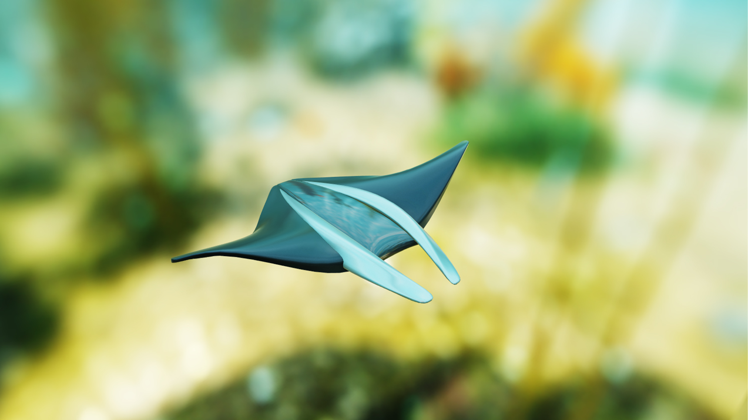 Prototype modeled on a ray: In the future, the robot will resemble the streamlined cartilaginous fish.