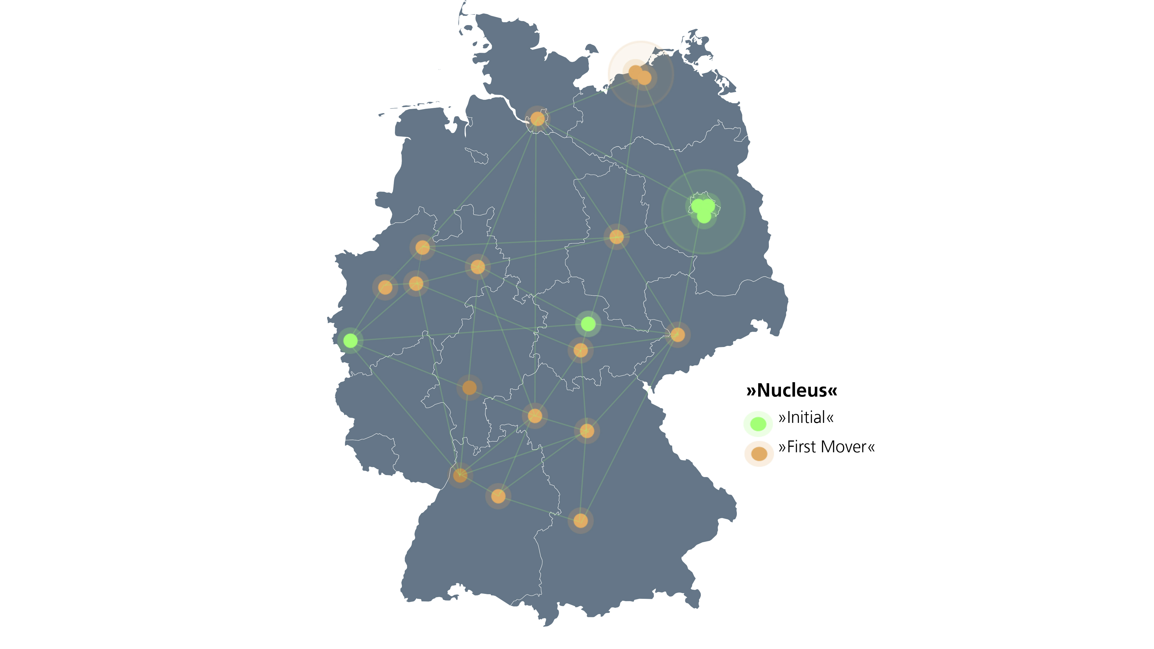 Standorte der Fraunhofer Edge Cloud.