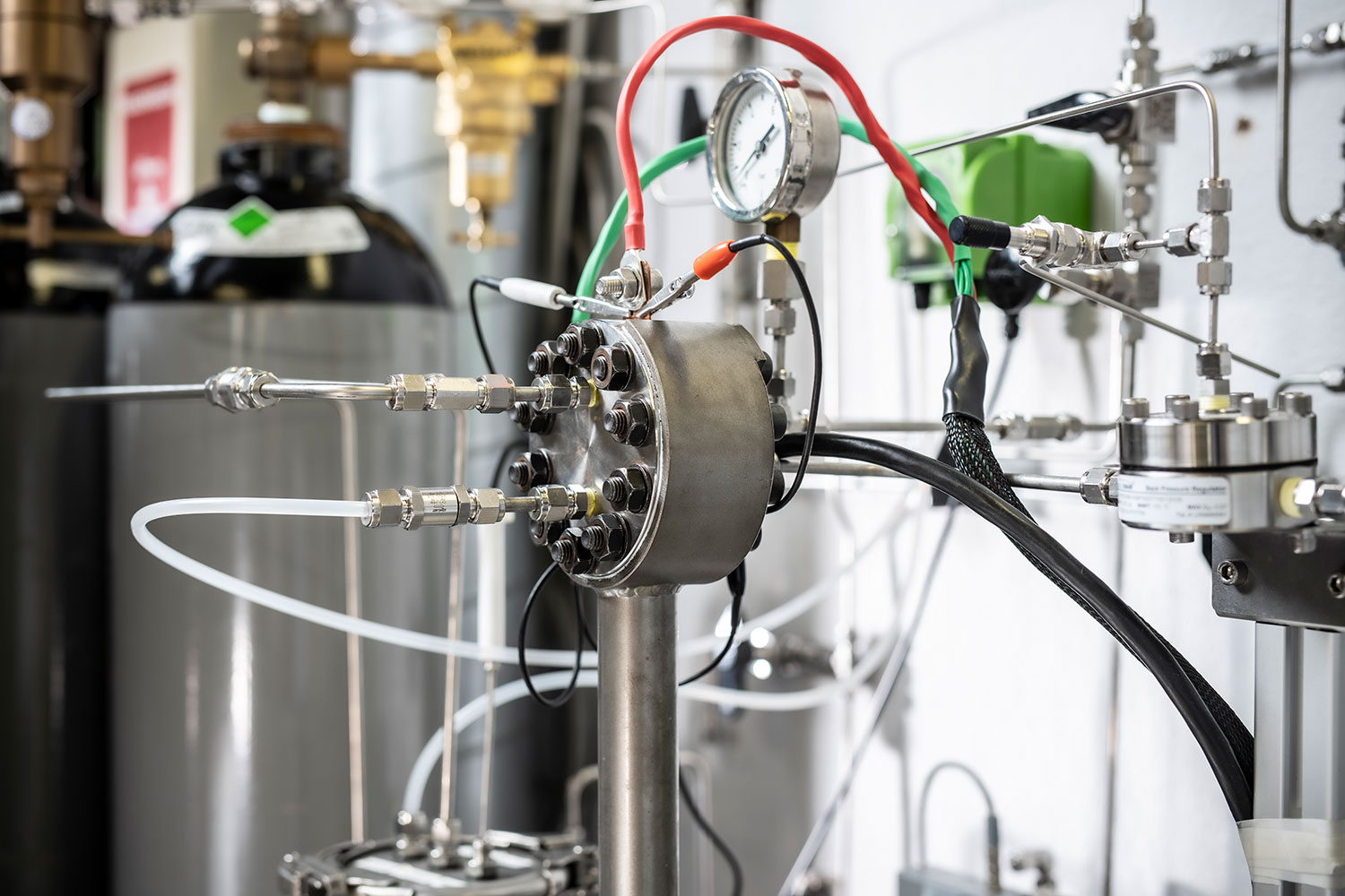 Hydrogen production by electrolysis and other processes.