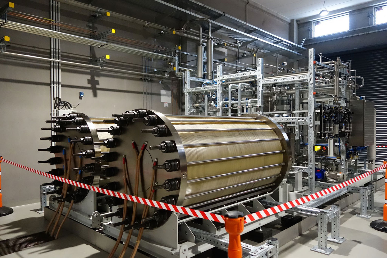 Elektrolyseur der PtG-Anlage