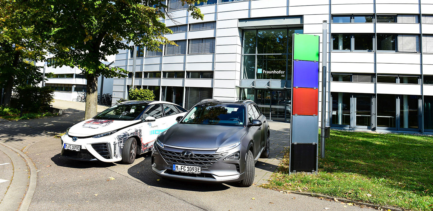 Brennstoffzellen- Fahrzeuge des Fraunhofer ISE