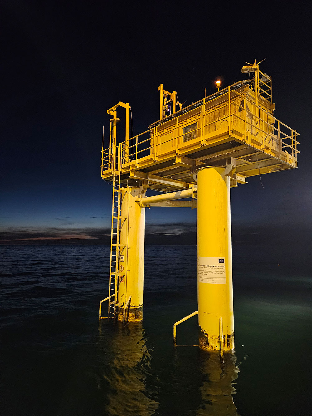 Der Ocean Technology Campus (OTC) in der Ostsee.